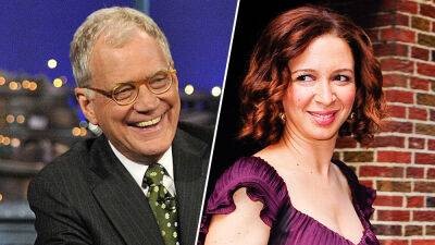Maya Rudolph “Did Not Have A Good Time” On Her First Appearance With David Letterman - deadline.com
