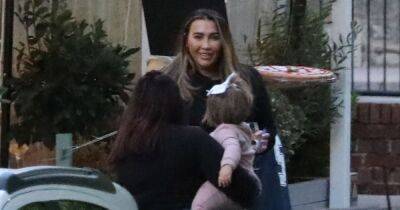 Lauren Goodger seen in good spirits with pals as she 'adjusts to normal life' - www.ok.co.uk - Italy