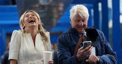 Georgia Toffolo reunites with I’m A Celebrity bestie Stanley Johnson at Tory conference - www.msn.com - Australia - South Africa - Birmingham - Chelsea