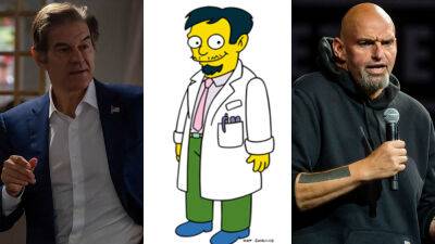 John Fetterman Mocks Dr. Oz With ‘Simpsons’ Parody; Disney Didn’t Authorize Character Usage - deadline.com - Pennsylvania - Washington - city Springfield