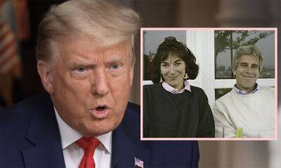 Donald Trump Was Nervous Whether Jeffrey Epstein Accomplice Ghislaine Maxwell Named Him Amid Sex Trafficking Charges, Claims Book - perezhilton.com - New York - New York