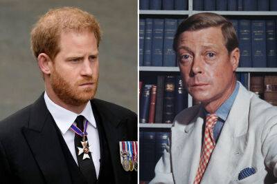 ‘Miserable’ Prince Harry ‘radiates the same sadness’ as abdicated king Edward VIII: expert - nypost.com - Britain - France - California - county King George