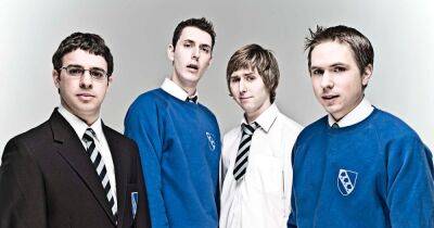 What are The Inbetweeners cast up to now as two welcome baby together - www.ok.co.uk - Australia - Britain - Scotland