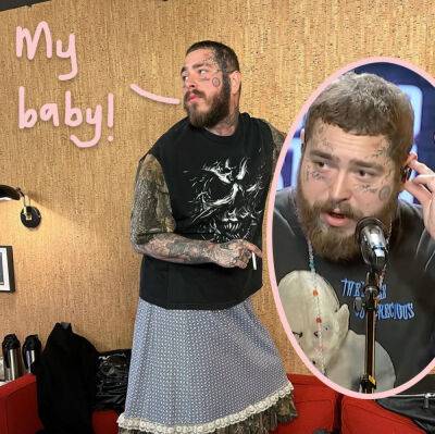 Post Malone Gets Huge Forehead Tattoo, Reportedly In Honor Of His Newborn Daughter! - perezhilton.com - Chad - Indiana - city Indianapolis