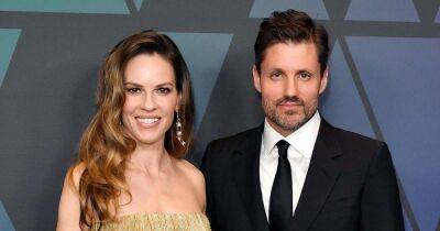 Hilary Swank Shows Off Baby Bump After Announcing She’s Expecting Twins with Husband Philip Schneider - www.usmagazine.com