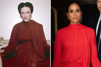 Meghan Markle photos draw comparisons to abdicated king’s wife Wallis Simpson - nypost.com - USA - Manchester