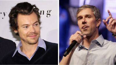 Harry Styles and Beto O'Rourke pose together after the singer endorses the gubernatorial candidate at concert - www.foxnews.com - Britain - Texas