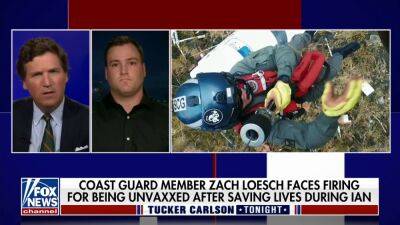 Hurricane Ian Coast Guard hero about to be fired over vaccine refusal speaks out - www.foxnews.com - Florida