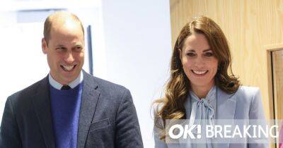 Prince William and Kate Middleton are all smiles as they arrive in Northern Ireland - www.ok.co.uk - Ireland - city Belfast