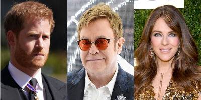Prince Harry, Elton John, Elizabeth Hurley & More Are Suing 'Daily Mail' Publishers - www.justjared.com