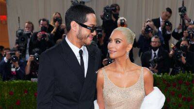 Kim Kardashian shares her theory on why 'hot' girls date Pete Davidson - www.foxnews.com - New York - Italy
