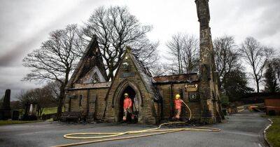 170-year-old cemetery chapel ravaged by huge fire to finally be rebuilt nearly two years on - www.manchestereveningnews.co.uk - borough Rochdale