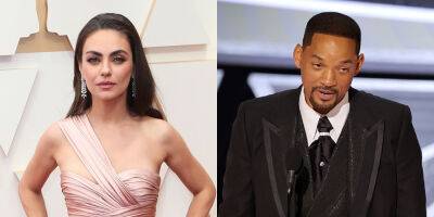 Mila Kunis Slams Will Smith's Oscars Slap, Explains Why She Wouldn't Give Him a Standing Ovation - www.justjared.com - county Rock