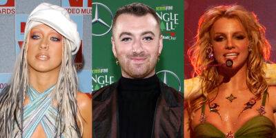 Sam Smith Chooses a Favorite Between Iconic Britney Spears & Christina Aguilera Looks - www.justjared.com