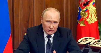Putin accuses Ukraine of 'terrorism' in Russian media after Crimea bridge attack - www.manchestereveningnews.co.uk - Ukraine - Russia - state Georgia - Armenia - Bulgaria - city Kerch