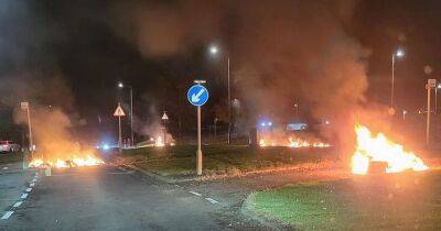 Dundee riots sees firefighters work through night to tackle blaze after youths wreak havoc in city - www.dailyrecord.co.uk - Scotland