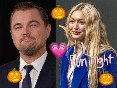 Leonardo DiCaprio & Gigi Hadid Spotted Partying Together At Halloween Bash! - perezhilton.com