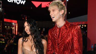 Megan Fox and Machine Gun Kelly's Third Halloween Costumes Are Ungodly - www.glamour.com