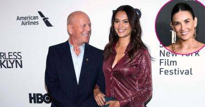 Bruce Willis and Wife Emma Heming Willis Gush Over Demi Moore on Her 60th Birthday: ‘Love You Inside and Out’ - www.usmagazine.com - county Stone - county Story - county Moore