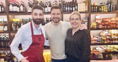 Westlife's Shane Filan delights fans with visit to popular Glasgow restaurant before Hydro show - www.dailyrecord.co.uk - Italy - Ireland