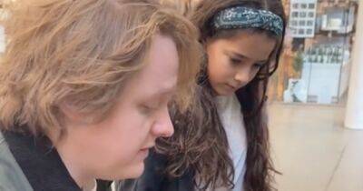 Sweet moment Lewis Capaldi teaches young fan his new song on train station piano - www.dailyrecord.co.uk - London