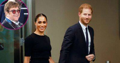 Prince Harry and Meghan Markle Get Affectionate in Sweet Tribute to Elton John at Farewell Tour: ‘Thank You for Being Our Friend’ - www.usmagazine.com - Britain - France - California