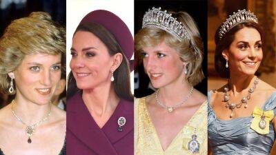 8 Meaningful Pieces From Kate Middleton's Jewelry Collection Once Worn By Princess Diana - www.glamour.com - Saudi Arabia