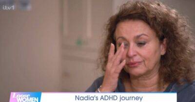 Nadia Sawalha breaks down on Loose Women as she's diagnosed with ADHD at 58 - www.dailyrecord.co.uk - Manchester