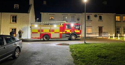 One person taken to hospital after 'house fire' in Inverness as road locked down - www.dailyrecord.co.uk - Scotland