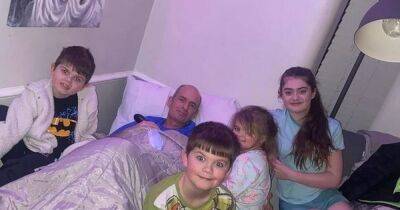 Mum and four kids facing homelessness before Christmas after partner's death to cancer - www.dailyrecord.co.uk - Manchester