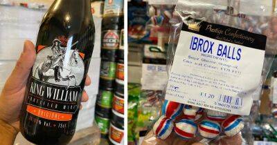 'King Billy' wine hits the shelves at Ayrshire shop in cheeky 'Ibrox Balls' promo - www.dailyrecord.co.uk - county King William