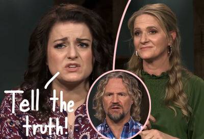 Sister Wives Fight! Robyn Calls Christine A Liar Amid Split With Kody Brown -- DETAILS! - perezhilton.com