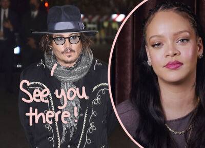 Johnny Depp Reportedly Appearing In Savage X Fenty Show -- At Rihanna's Invitation! - perezhilton.com