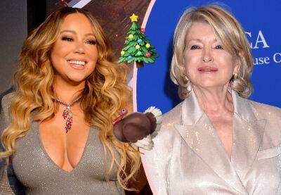 Mariah Carey & Martha Stewart Are Politely Beefing Over Christmas VS Thanksgiving - perezhilton.com