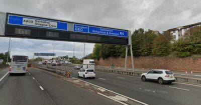 Pedestrian rushed to hospital after being hit by car on M8 in Glasgow - www.dailyrecord.co.uk - Scotland