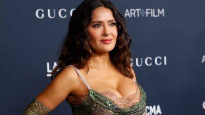 Salma Hayek Delivers Another Masterclass in Bombshell Dressing—See Pics - www.glamour.com