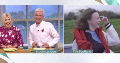 ITV This Morning's Holly Willoughby and Phil Schofield in stitches at clip of Steven the sleeping Scots horse - www.dailyrecord.co.uk - Scotland