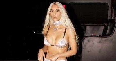 Atomic Blonde! All the Times Kim Kardashian Has Delivered Drama With Her Platinum Hair - www.usmagazine.com - California - Italy