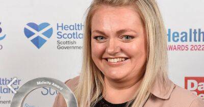 West Lothian midwife wins glittering award after nomination from patient - www.dailyrecord.co.uk - Scotland
