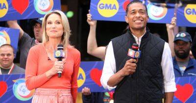 GMA’s Amy Robach and T.J. Holmes Grew ‘Closer’ on Work Trips, Were Trying to Keep Relationship ‘A Secret’ - www.usmagazine.com