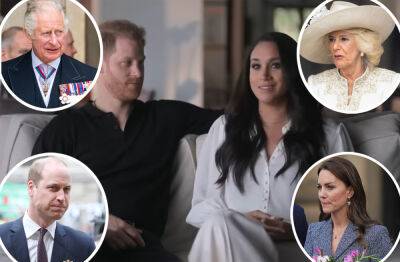 Royal Family Is ‘In A State Of Sadness’ After Harry & Meghan Premiere! - perezhilton.com - Britain