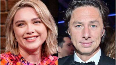 Florence Pugh Chops Her Hair Into a Brunette Wolf Bob in Trailer for Ex Zach Braff’s New Movie—Watch the Video - www.glamour.com - county Garden