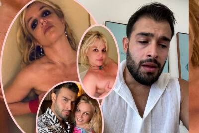Sam Asghari Admits He Doesn't Like Britney Spears Posting Nude Photos! - perezhilton.com