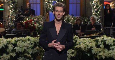 Austin Butler Dedicates ‘Saturday Night Live’ Debut to Late Mother in Emotional Monologue Tribute - www.usmagazine.com - county Butler
