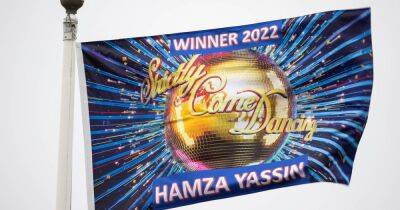 Flag honouring Hamza Yassin's Strictly win is proudly raised in hometown - www.dailyrecord.co.uk - Scotland