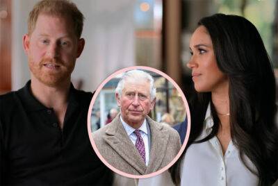 Prince Harry & Meghan Markle Want In-Person Meeting & Apology From Royal Family Before They’ll Consider Attending King Charles’ Coronation! - perezhilton.com