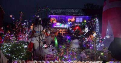 Family could be forced to axe stunning Christmas light show after only getting seven visitors - www.dailyrecord.co.uk - Santa