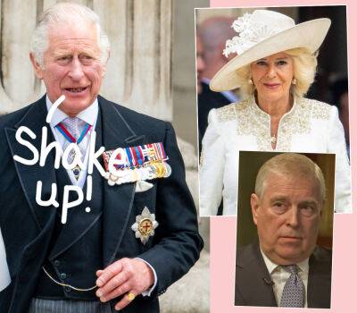 King Charles Gives Wife Camilla His Disgraced Brother Prince Andrew's Old Titles! - perezhilton.com