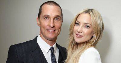 Kate Hudson Says Shirtless Matthew McConaughey Cheered Her Up After Divorce From Chris Robinson - www.usmagazine.com - Australia - county Hudson