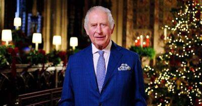 King Charles III Filmed Christmas Address at St George’s Chapel Months After Queen Elizabeth II’s Committal Service - www.usmagazine.com - county Windsor - county King George